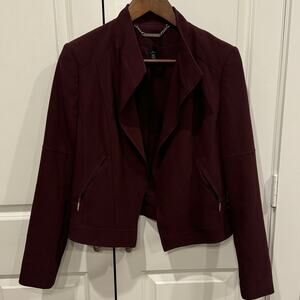 Like new maroon jacket from White House Black Market size 8